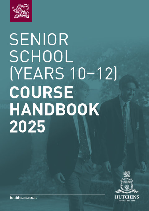 Cover – Senior School Course Handbook 2025