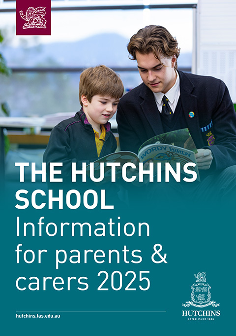 The Hutchins School Information for Parents and Carers Handbook 2025 cover