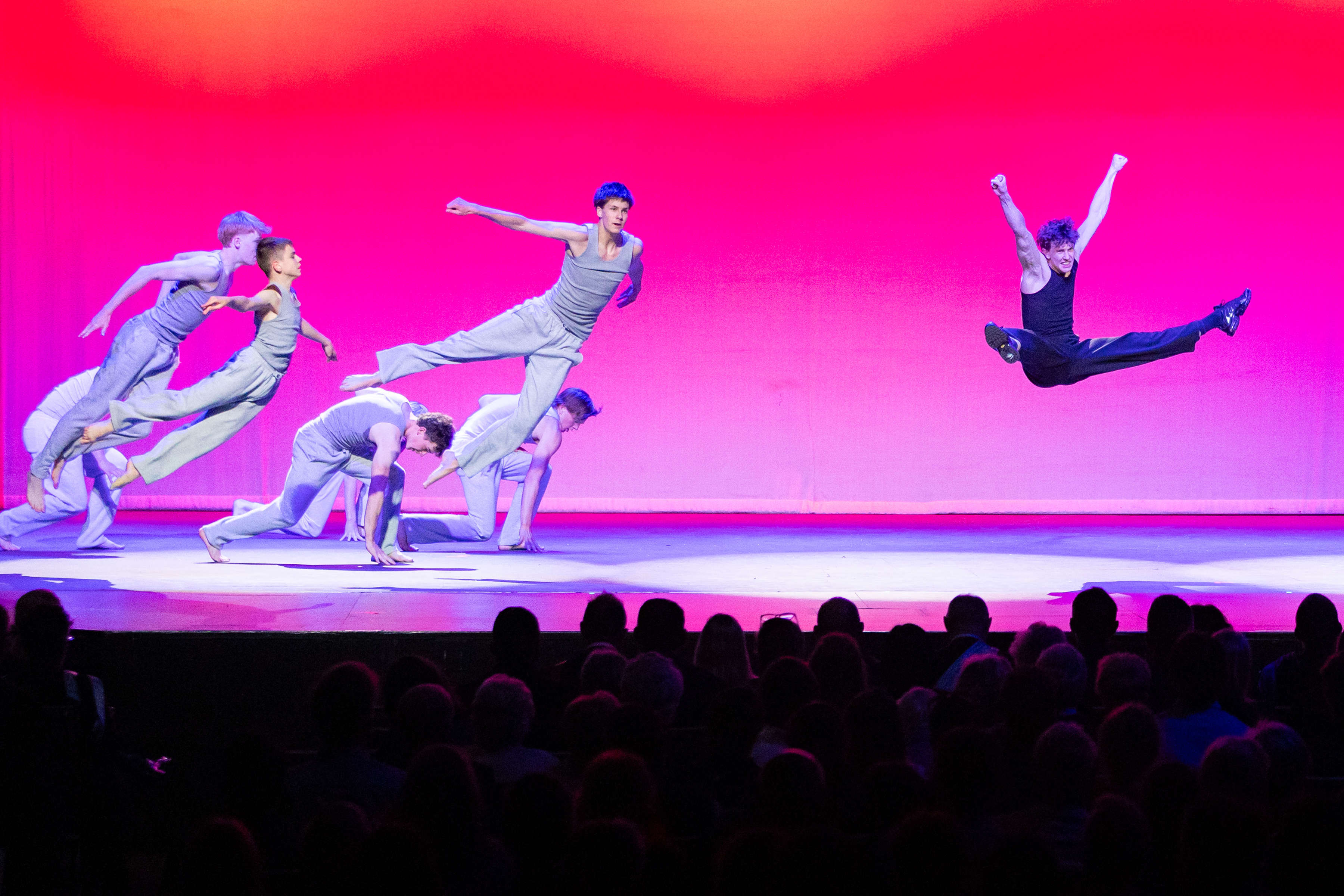 Hutchins performing arts students